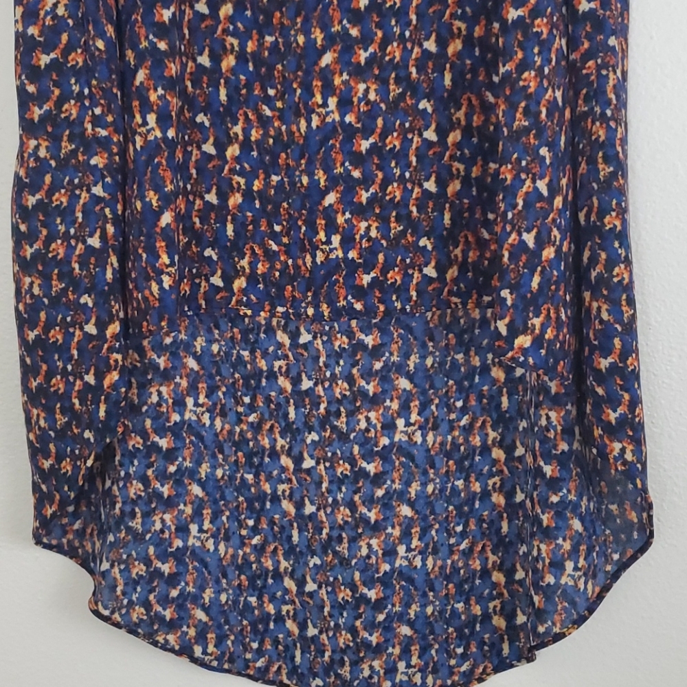 Soprano High Low Sleeveless Print Top S - Picture 3 of 8